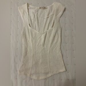 Free People White Top